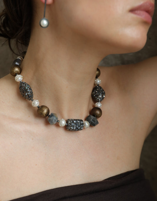 Haydée Statement Short Necklace.