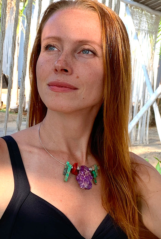 Chanda Multicolour Choker