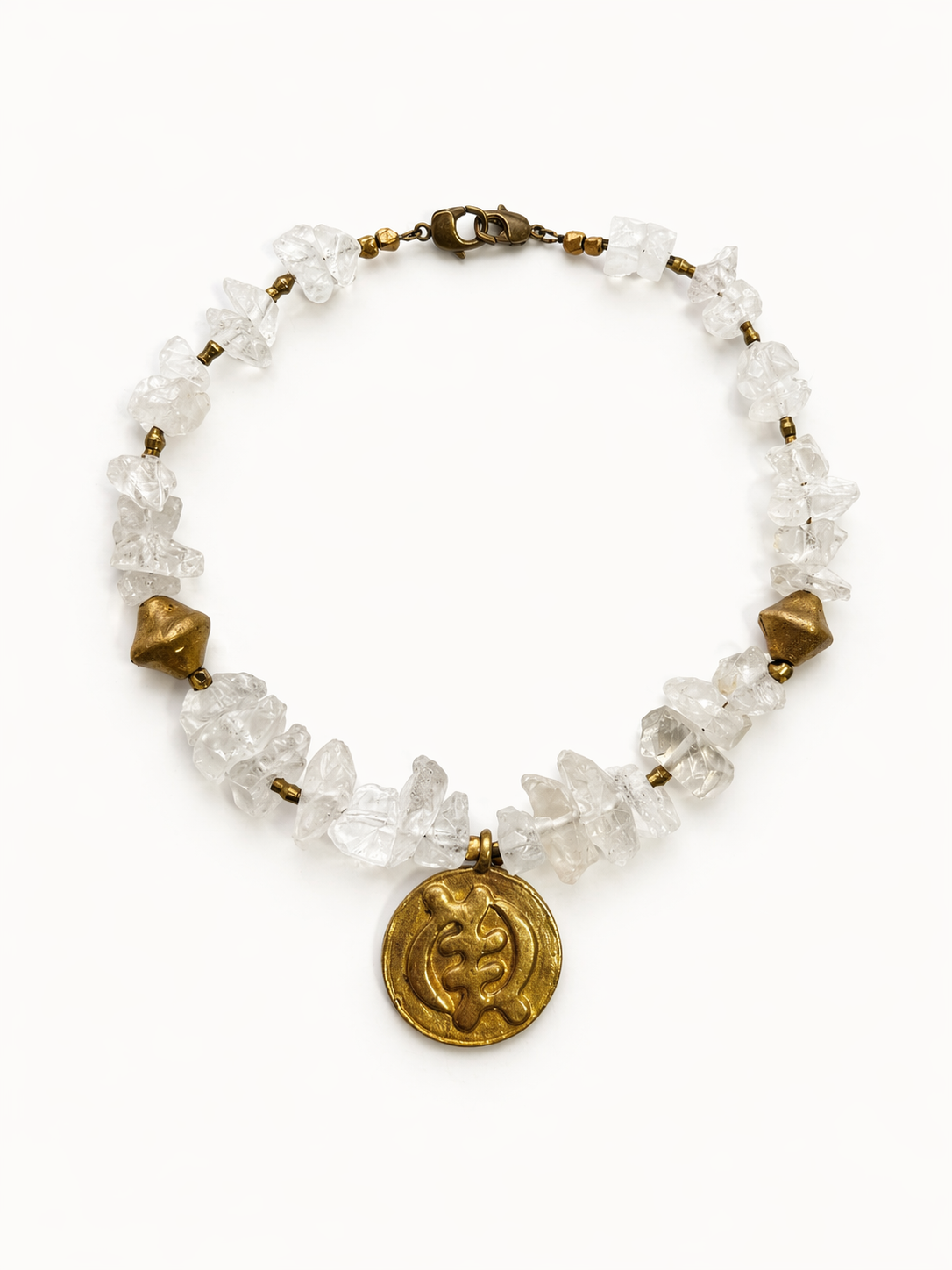 Qiana Rock Crystal Necklace