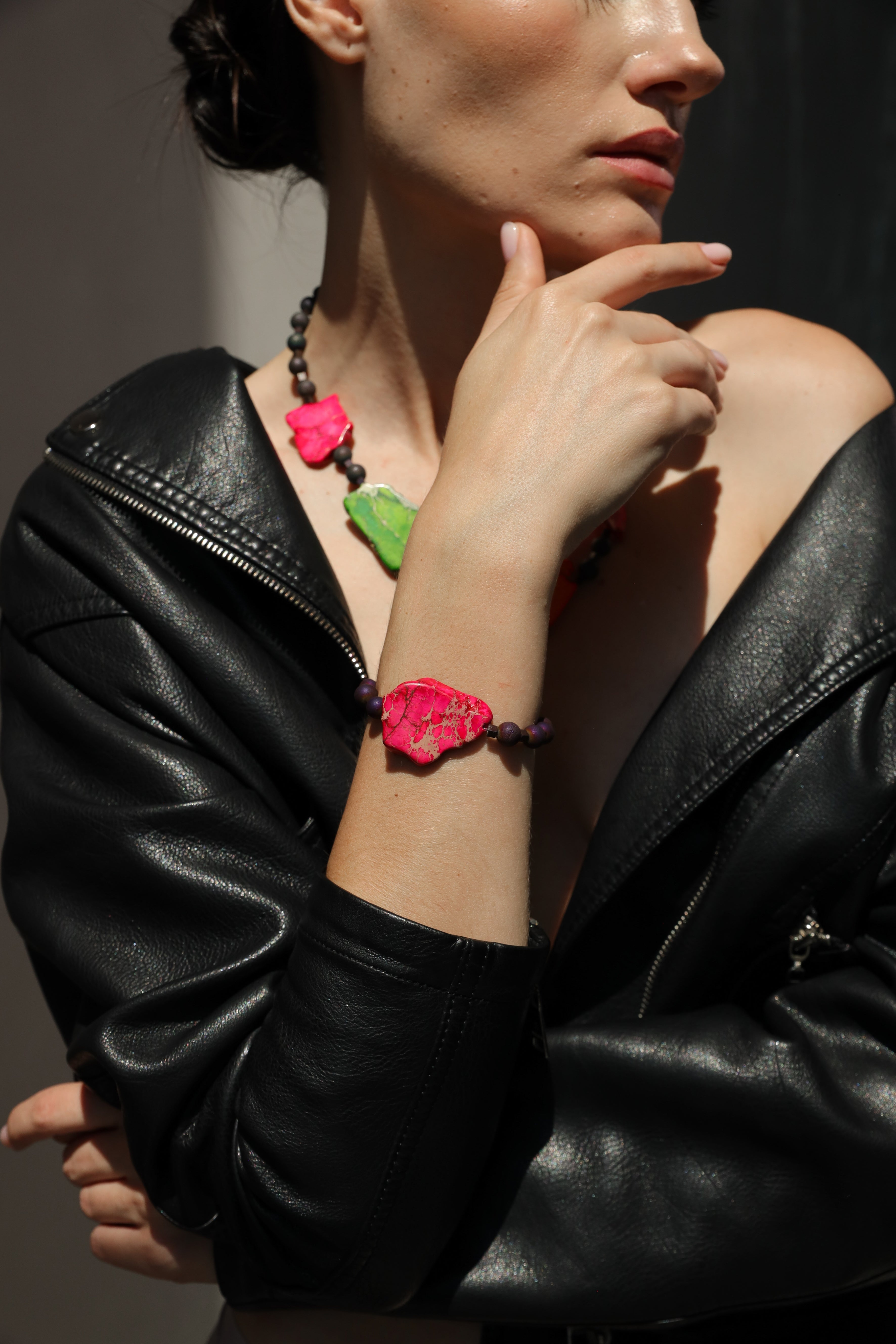 Qiani Multicolored Necklace