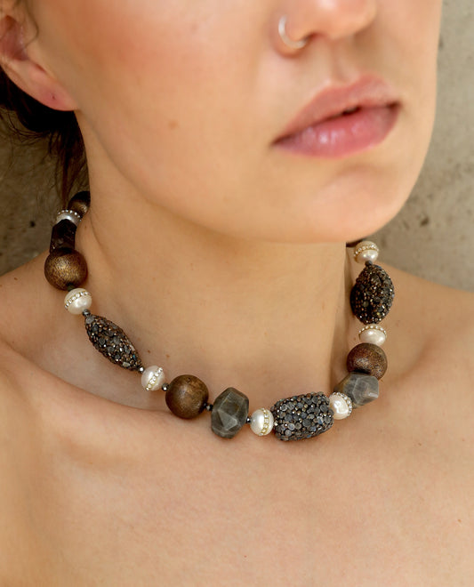 Haydée Statement  Short Necklace.