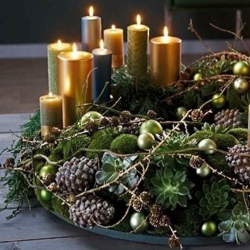 9th of December at 12pm, Christmas Wreath/ Table decoration Workshop, Notting Hill, London (Copy)