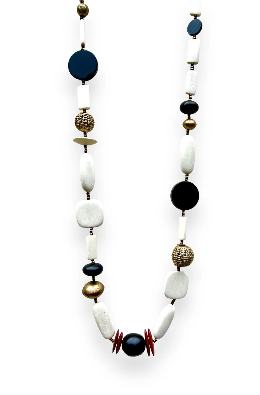 Safara Long Multicoloured  Necklace